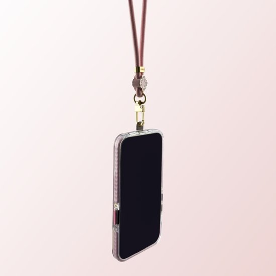 Ремешок GARDEN Series Short Phone Lanyard with Begonia Pattern