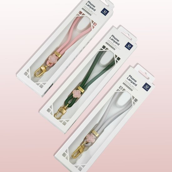 Ремешок GARDEN Series Short Phone Lanyard with Begonia Pattern