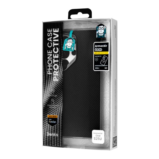 Benks ArmorAir Magnetic Kevlar Case Samsung S25U