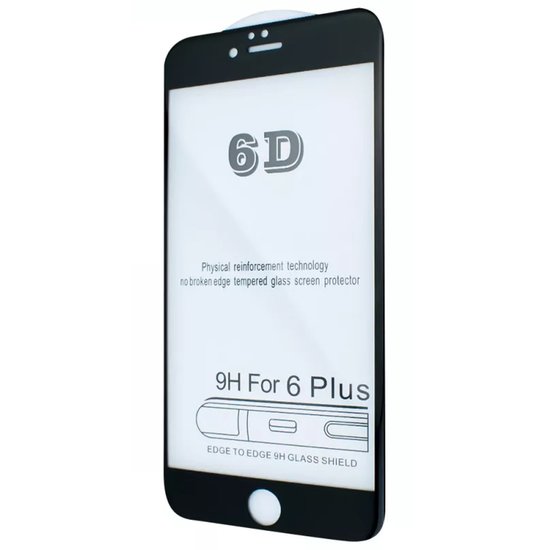 Защитное стекло 6D Full Glue iPhone 6 Plus