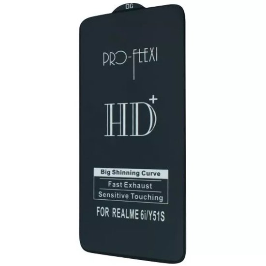 Защитное стекло Full Glue HD+ Realme 6i