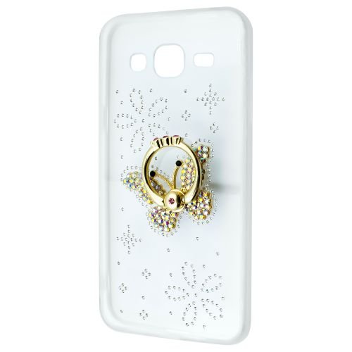Чехол-накладка Butterfly Ring Samsung J3 2015/J3 2016