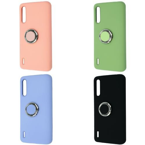 Silicone Cover With Ring Xiaomi MI 9 Lite
