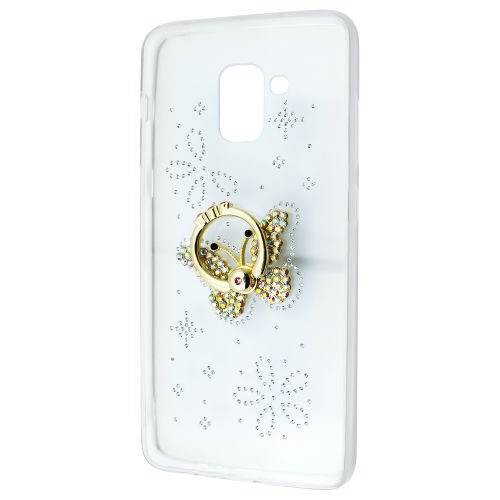 Чехол-накладка Butterfly Ring Samsung A8+ 2018