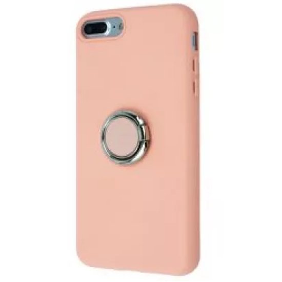 Silicone Cover With Ring Iphone 7+/8+