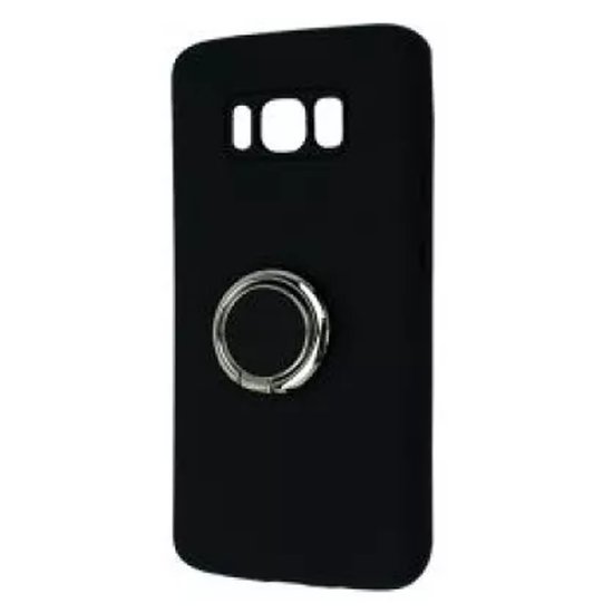 Silicone Cover With Ring Samsung S8