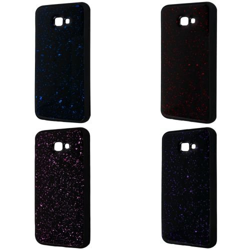 Confetti Black TPU Case Samsung J4+