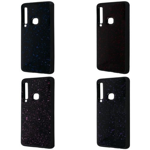 Confetti Black TPU Case Samsung A9 2018