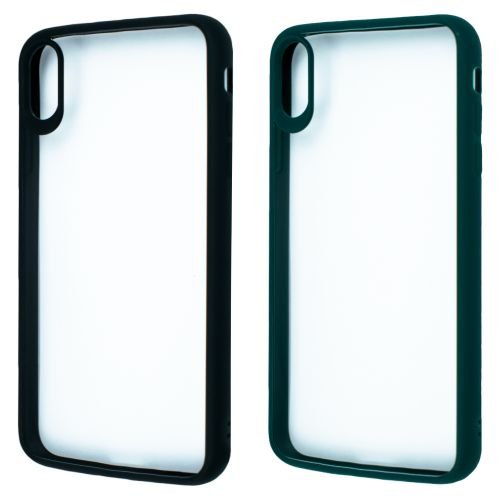 Clear Case Color Bumper (PC+TPU) iPhone XS Max