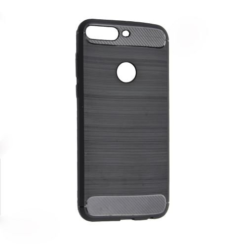 Half-TPU Black Case Huawei Y7 (2018)