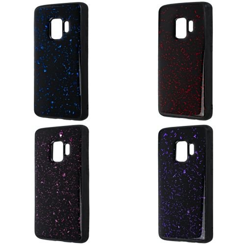 Confetti Black TPU Case Samsung S9