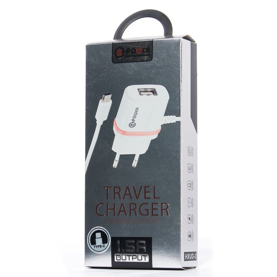 СЗУ QLT-POWER HXUD-2 Type-C, 1 USB