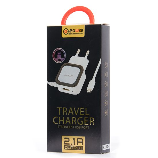 СЗУ QLT-POWER HXUD-1 Lightning, 1 USB