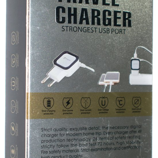 СЗУ QLT-POWER HXUD-1 Lightning, 1 USB
