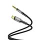 DC105B - AUX Cable Budi USB-C to 3.5 mm 11cm