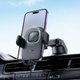 Автотримач Hoco HW32 Crown push-type wireless (center console)