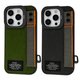 Kajsa Military Collection Straps back case for iPhone 16 Pro