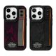 Kajsa Outdoor Collection Camo Satin Straps back case for iPhone 15 Pro Max