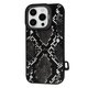 Kajsa Glamorous Collection Snake Pattern 2 back case for iPhone 16 Pro