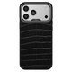 Kajsa Neo Classic Collection Croco Pattern Leather Case iPhone 17 Pro Max