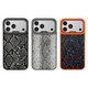 Kajsa Glamorous Collection Snake Pattern 2 Case iPhone 17 Pro Max