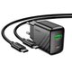 СЗУ Hoco CS25A Rico PD20W+QC3.0 charger set(C to iP)(EU)