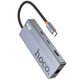 USB Хаб Hoco HB52 Wow 8-in-1 (HDTV+RJ45+SD/TF+PD+Type-C3.0+USB3.0*2)