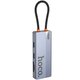 USB Хаб Hoco HB52 Wow 8-in-1 (HDTV+RJ45+SD/TF+PD+Type-C3.0+USB3.0*2)