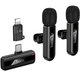 Микрофон-петличка Hoco L20A Fair wireless (iP/Type-C)