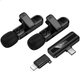 Микрофон-петличка Hoco L20A Fair wireless (iP/Type-C)