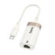 Переходник Hoco UA41B Crystal Type-C ethernet (100 mbps)