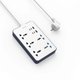 WIWU Сетевой Фильтр Wi-S006 11in1 20W 4C+2A+5AC EU 2M