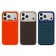 kajsa Glamorous Collection Pyramid Pattern back case for iPhone 17 Pro Max