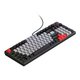 Клавіатура механічна провідна JEDEL KL-114 RGB (red switch)