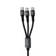 210C2C12B - Budi 2 in 1 Type-C to Type-C+Type-C