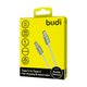 DC103TT30 - USB-кабель Budi Type-C to Type-C Fast Charging Braided Cable 3m