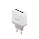 M8J940E (AC940)EW - Home Charger Budi 2 USB 2.4A top slots