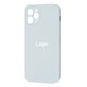 Square Full Silicone Case Close Camera iPhone 11 Pro