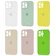 Square Full Silicone Case Close Camera iPhone 11 Pro Max