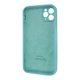Square Full Silicone Case Close Camera iPhone 11 Pro Max
