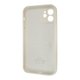 Square Full Silicone Case Close Camera iPhone 12