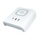 M8J027T - Budi Home Wireless Charger Station QC3.0, 2 USB 5V2.4A