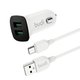 CC631T - Budi Car Charger 12W 2.4A + Cable Type-C