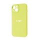 Square Full Silicone Case Close Camera iPhone 13