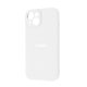 Square Full Silicone Case Close Camera iPhone 13