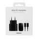 45W PD Adapter USB-C with cable Type-C to Type-C