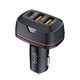 CC616TB - Budi Car Charger 48W Dual QC3.0 and USB-C PD