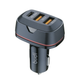CC616TB - Budi Car Charger 48W Dual QC3.0 and USB-C PD
