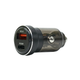 CC633B - Budi Car Charger 30W PD Type-C+18W USB QC3.0