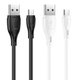 Кабель Hoco X61 Ultimate silicone charging data cable for Micro
